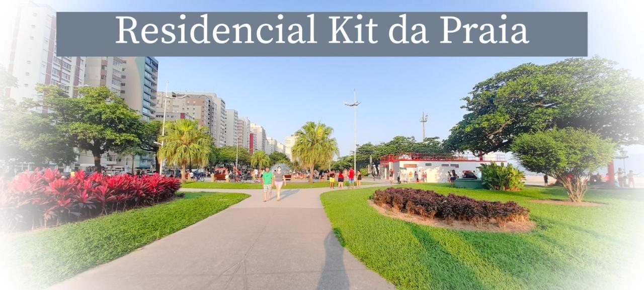 Appartamento Residencial Kit Da Praia Santos  Esterno foto